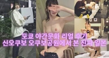 도쿄 야간문화 리얼 후기｜신오쿠보 오쿠보공원에서 본 진짜 일본