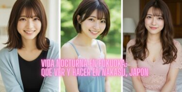 Vida nocturna en Fukuoka: qué ver y hacer en Nakasu, Japón